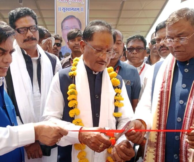 मुख्यमंत्री विष्णुदेव साय ने किया सातवे आदि उत्सव का शुभारंभ