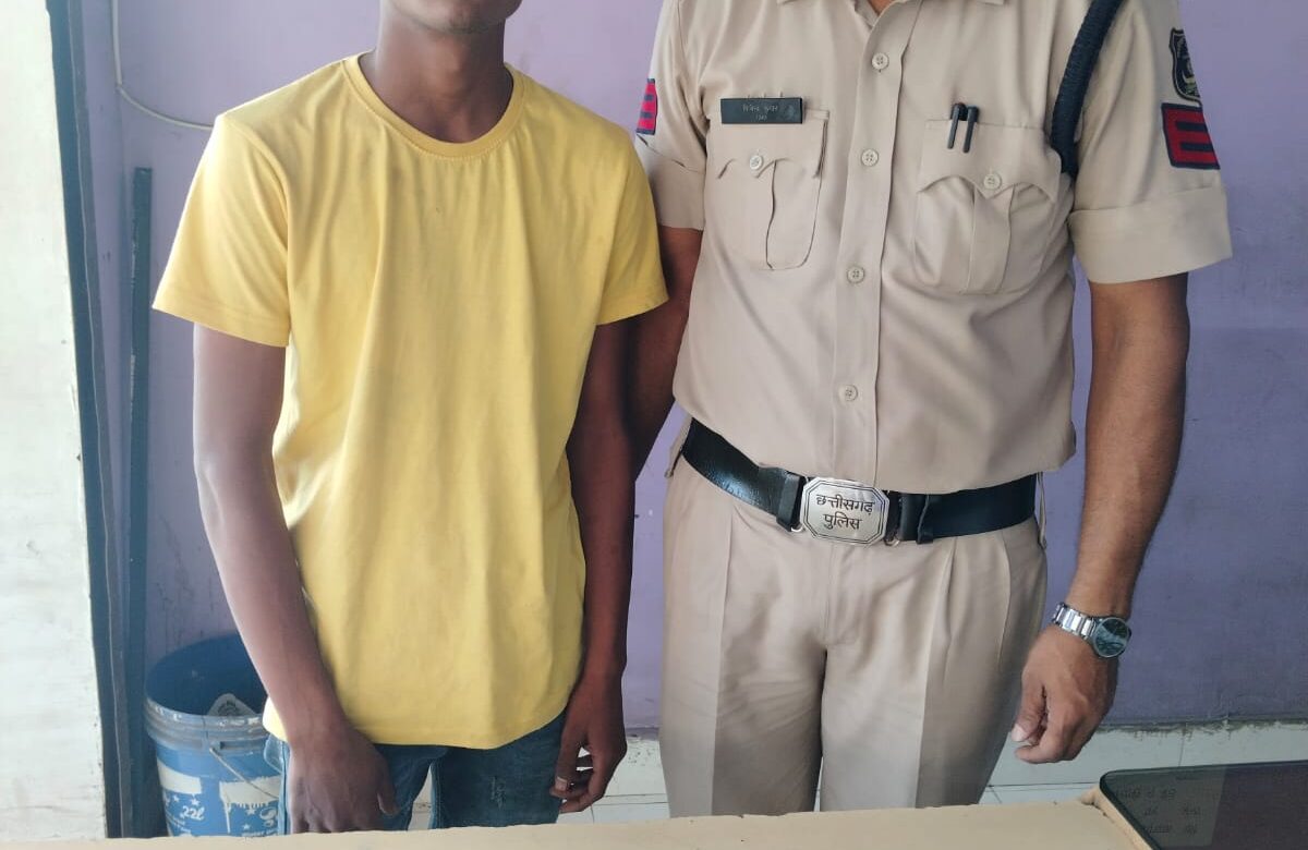 शराब पीने हेतु पैसे मांगने एवं नही मिलने पर धारदार चाकू से हमला करने वाला आरोपी मंजीत यादव गिरफ्तार