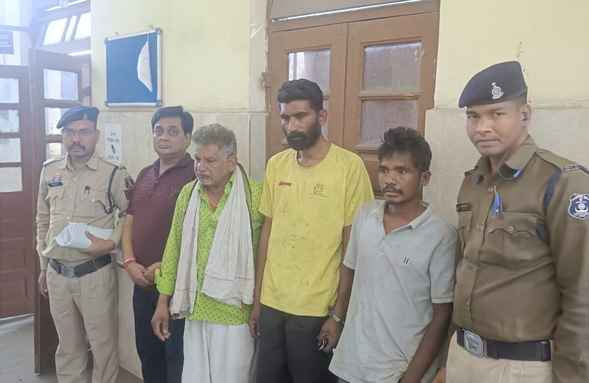 केबल चोरी करने वाले 02 आरोपी एवं चोरी का केबल क्रय करने वाले 02 क्रेता सहित कुल 04 आरोपी गिरफ्तार